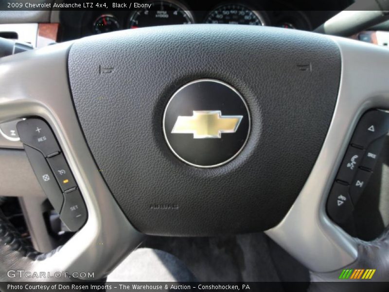 Black / Ebony 2009 Chevrolet Avalanche LTZ 4x4