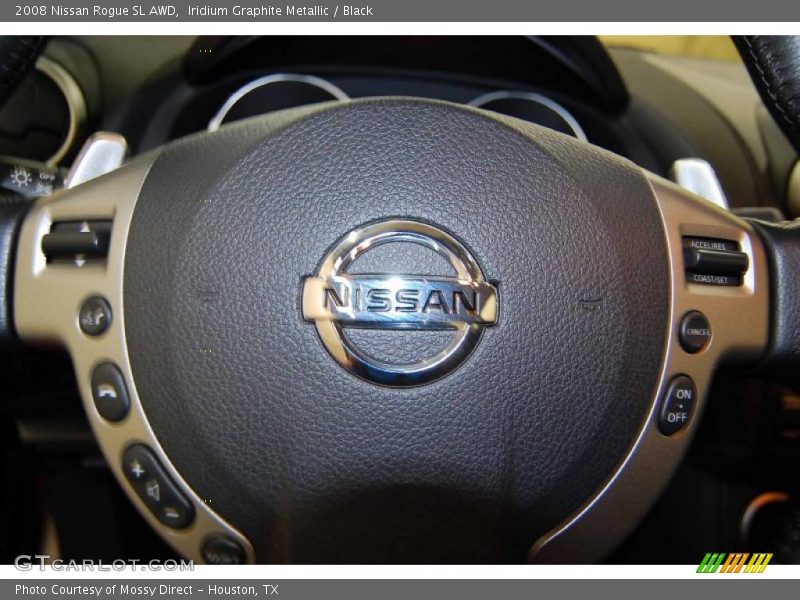 Iridium Graphite Metallic / Black 2008 Nissan Rogue SL AWD