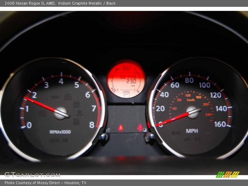 Iridium Graphite Metallic / Black 2008 Nissan Rogue SL AWD