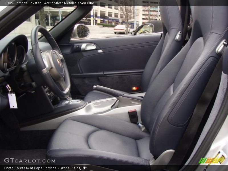  2009 Boxster  Sea Blue Interior