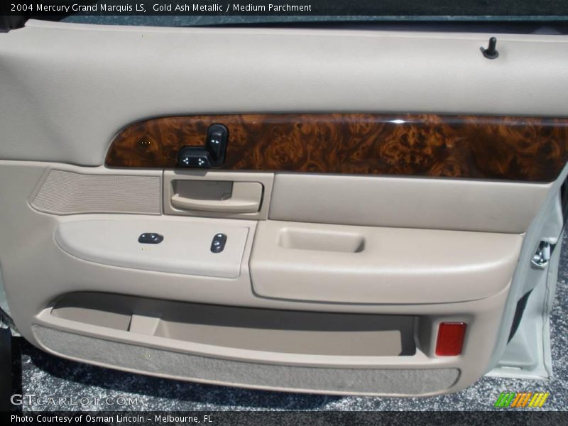 Gold Ash Metallic / Medium Parchment 2004 Mercury Grand Marquis LS