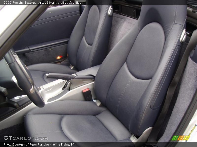  2009 Boxster  Sea Blue Interior