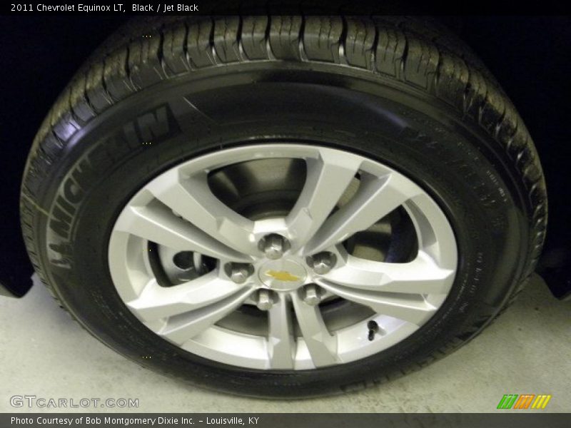 Black / Jet Black 2011 Chevrolet Equinox LT