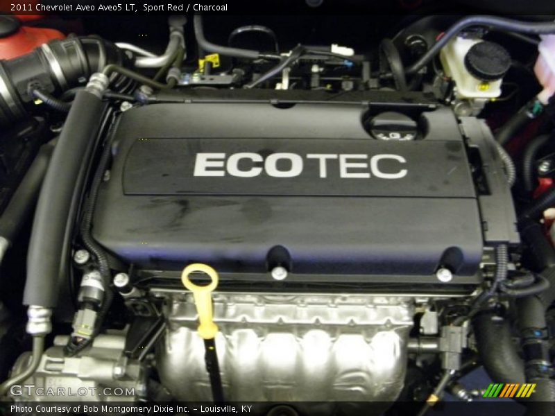  2011 Aveo Aveo5 LT Engine - 1.6 Liter DOHC 16-Valve VVT ECOTEC 4 Cylinder