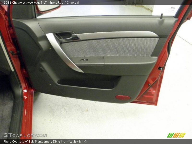 Sport Red / Charcoal 2011 Chevrolet Aveo Aveo5 LT