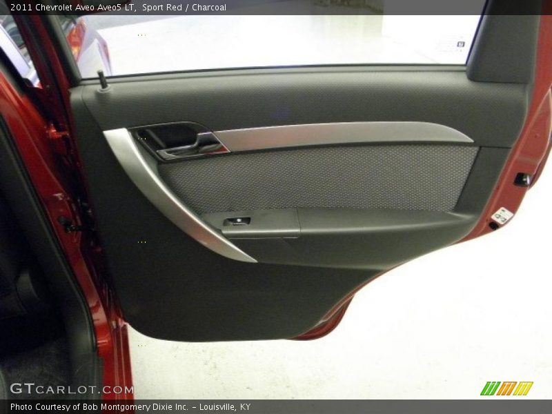 Sport Red / Charcoal 2011 Chevrolet Aveo Aveo5 LT