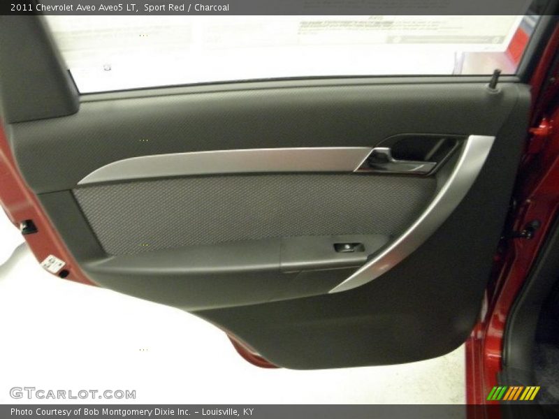 Sport Red / Charcoal 2011 Chevrolet Aveo Aveo5 LT