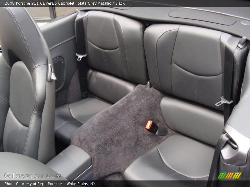  2008 911 Carrera S Cabriolet Black Interior