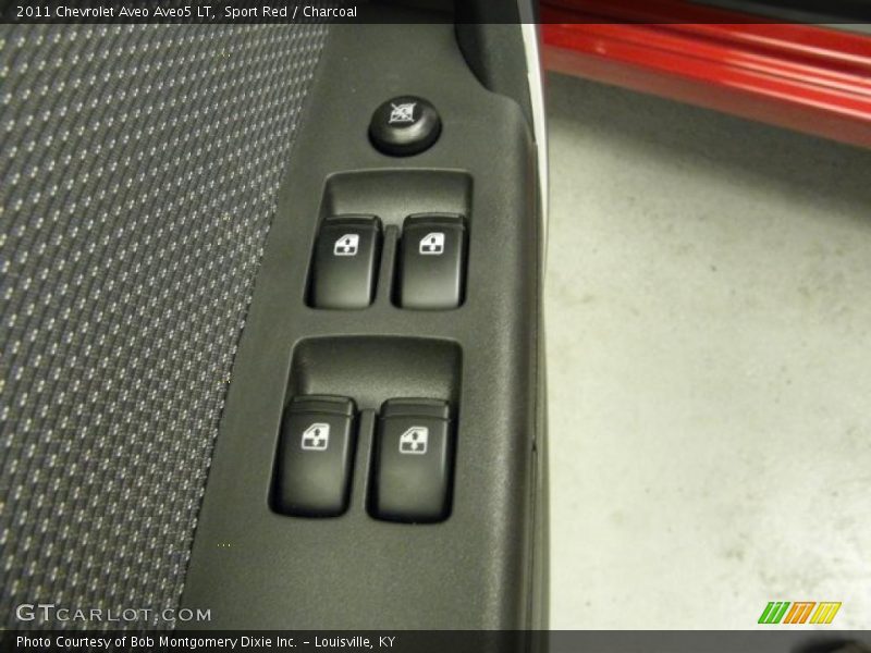 Sport Red / Charcoal 2011 Chevrolet Aveo Aveo5 LT