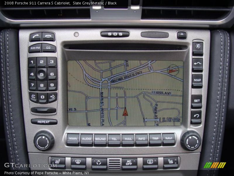 Navigation of 2008 911 Carrera S Cabriolet