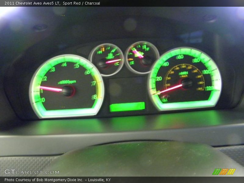 Sport Red / Charcoal 2011 Chevrolet Aveo Aveo5 LT