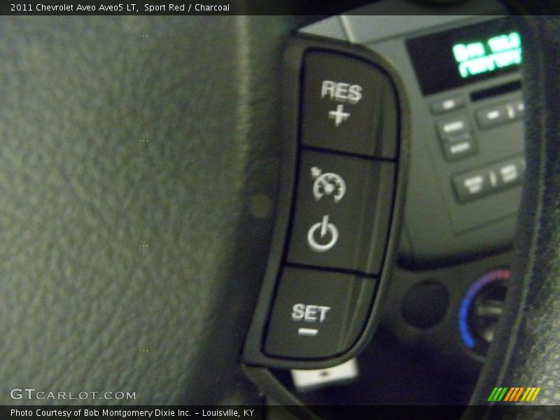 Sport Red / Charcoal 2011 Chevrolet Aveo Aveo5 LT