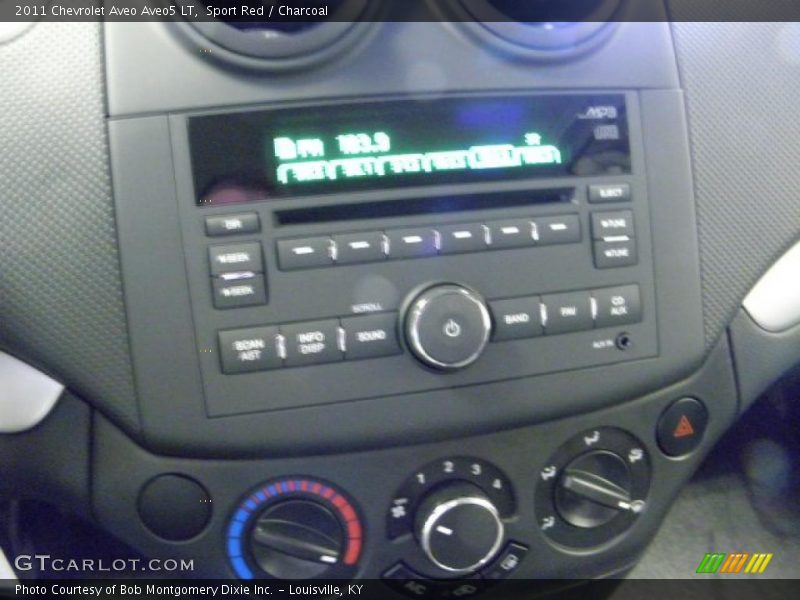 Sport Red / Charcoal 2011 Chevrolet Aveo Aveo5 LT