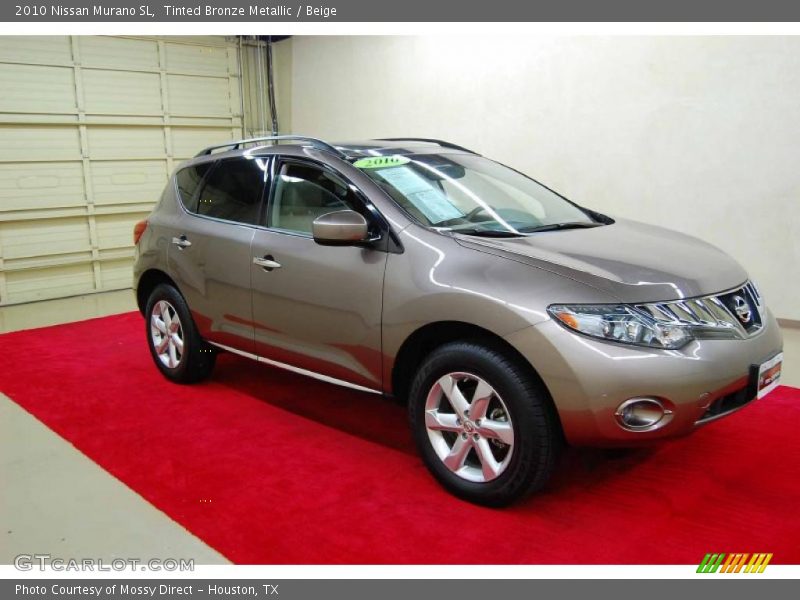 Tinted Bronze Metallic / Beige 2010 Nissan Murano SL