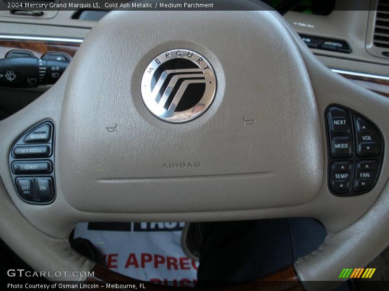 Gold Ash Metallic / Medium Parchment 2004 Mercury Grand Marquis LS