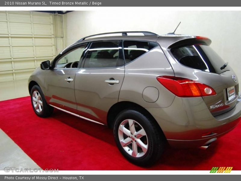 Tinted Bronze Metallic / Beige 2010 Nissan Murano SL
