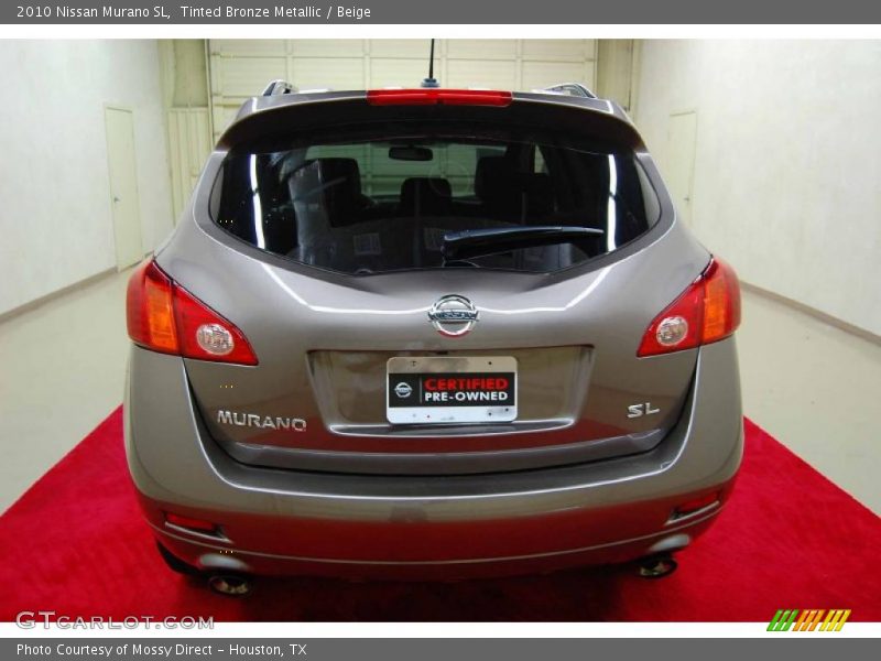 Tinted Bronze Metallic / Beige 2010 Nissan Murano SL