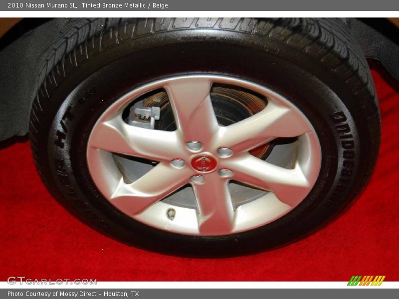 Tinted Bronze Metallic / Beige 2010 Nissan Murano SL