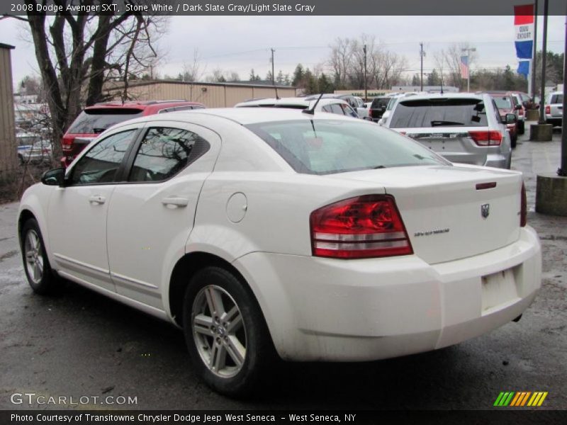 Stone White / Dark Slate Gray/Light Slate Gray 2008 Dodge Avenger SXT