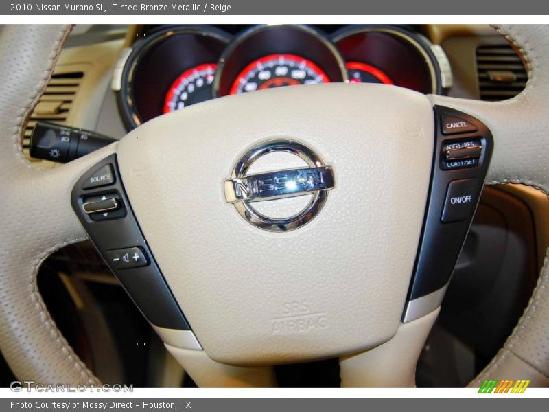 Tinted Bronze Metallic / Beige 2010 Nissan Murano SL