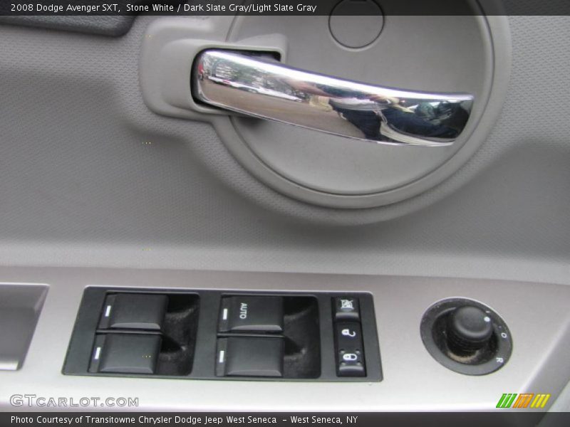 Stone White / Dark Slate Gray/Light Slate Gray 2008 Dodge Avenger SXT