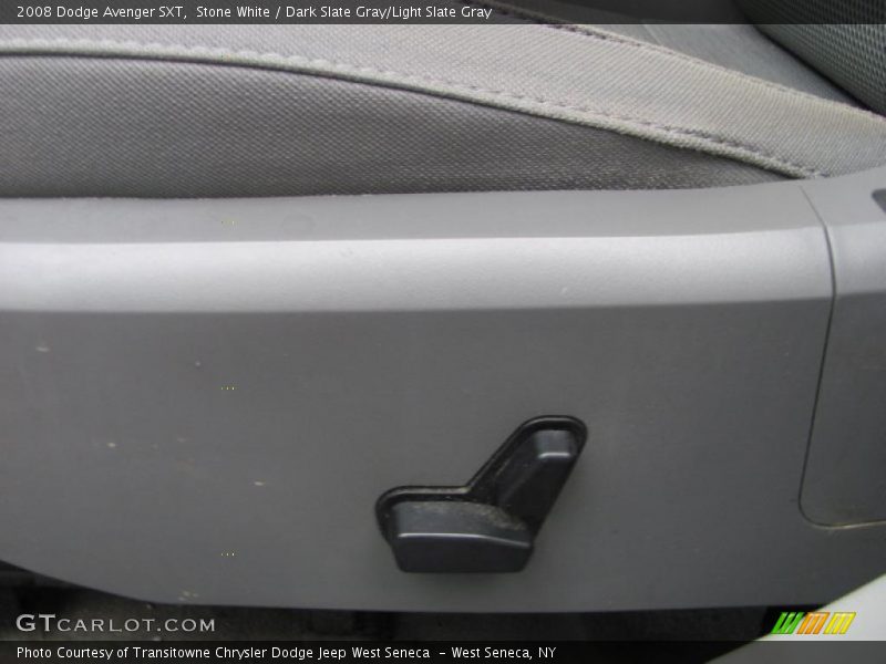 Stone White / Dark Slate Gray/Light Slate Gray 2008 Dodge Avenger SXT