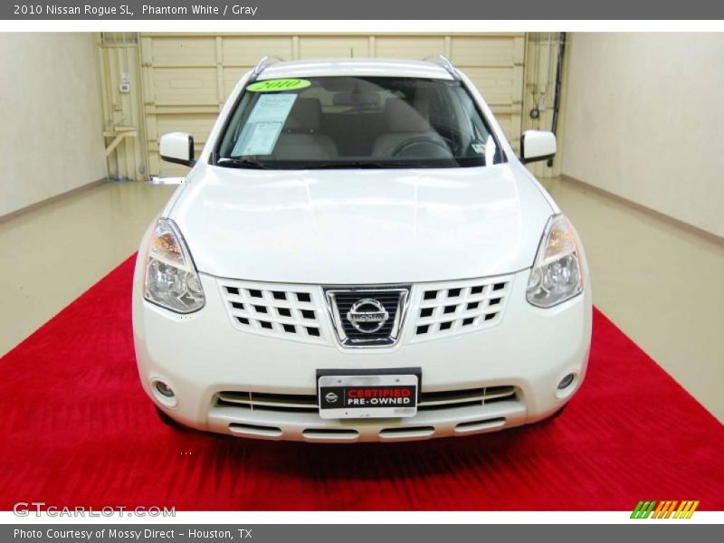 Phantom White / Gray 2010 Nissan Rogue SL