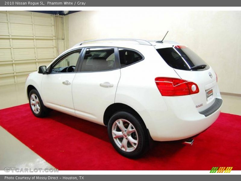 Phantom White / Gray 2010 Nissan Rogue SL