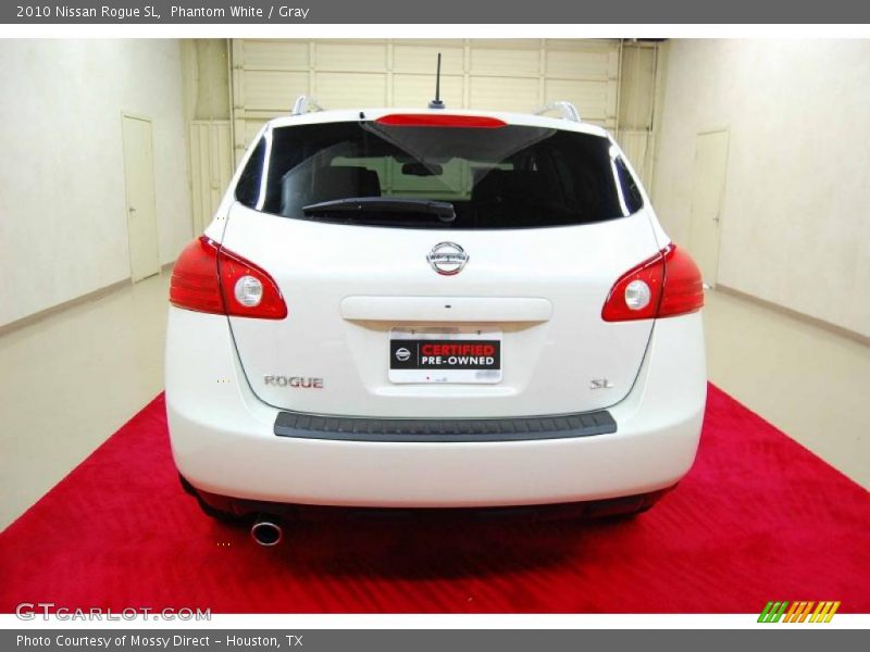 Phantom White / Gray 2010 Nissan Rogue SL