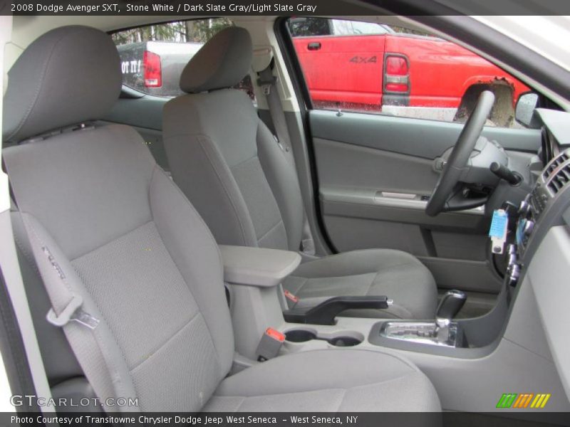 Stone White / Dark Slate Gray/Light Slate Gray 2008 Dodge Avenger SXT