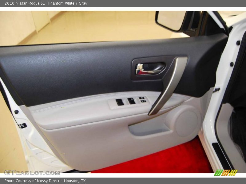 Phantom White / Gray 2010 Nissan Rogue SL