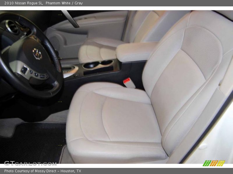 Phantom White / Gray 2010 Nissan Rogue SL