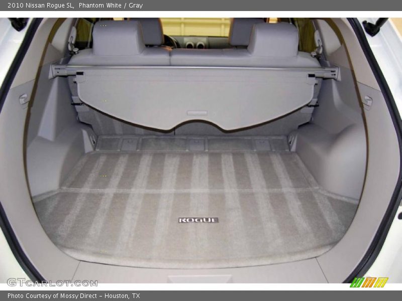 Phantom White / Gray 2010 Nissan Rogue SL