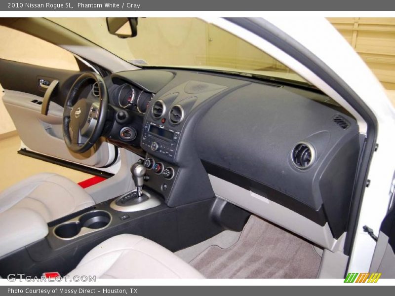 Phantom White / Gray 2010 Nissan Rogue SL