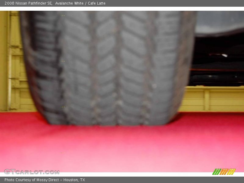 Avalanche White / Cafe Latte 2008 Nissan Pathfinder SE
