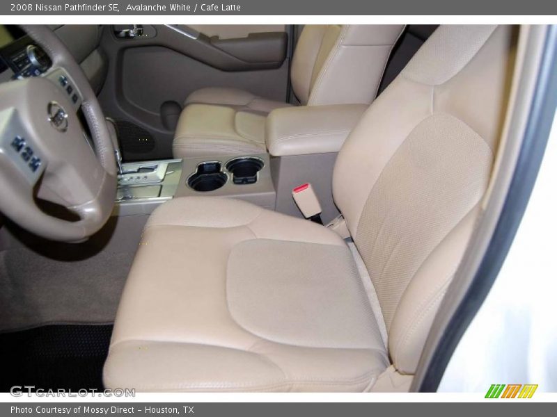 Avalanche White / Cafe Latte 2008 Nissan Pathfinder SE