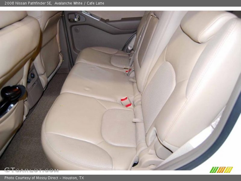 Avalanche White / Cafe Latte 2008 Nissan Pathfinder SE