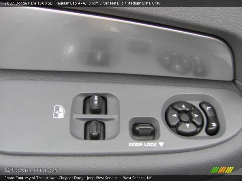 Bright Silver Metallic / Medium Slate Gray 2007 Dodge Ram 1500 SLT Regular Cab 4x4