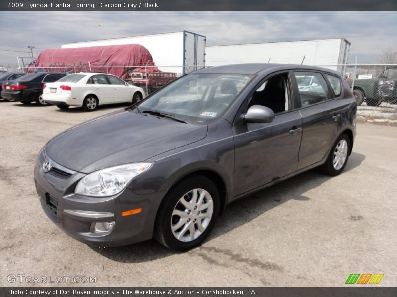 Front 3/4 View of 2009 Elantra Touring