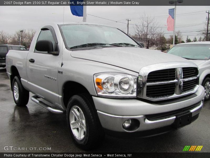 Front 3/4 View of 2007 Ram 1500 SLT Regular Cab 4x4