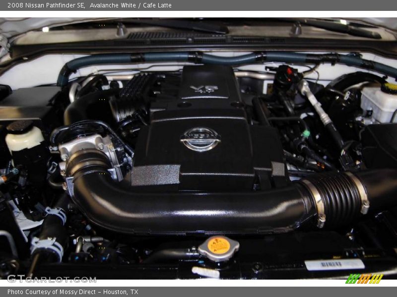 Avalanche White / Cafe Latte 2008 Nissan Pathfinder SE