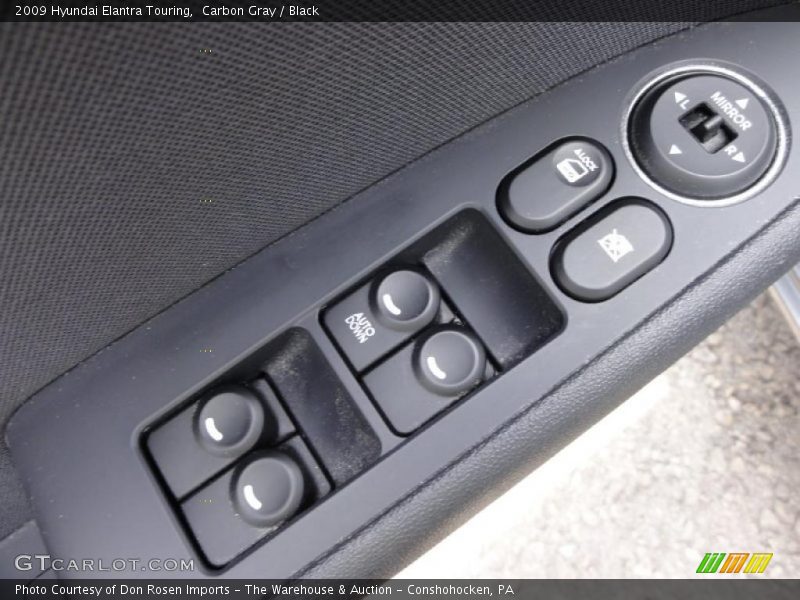 Controls of 2009 Elantra Touring