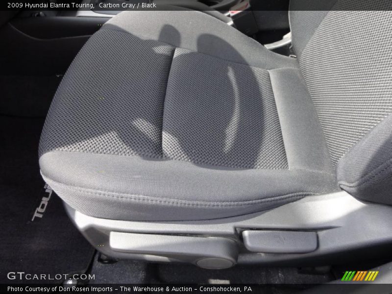 Carbon Gray / Black 2009 Hyundai Elantra Touring