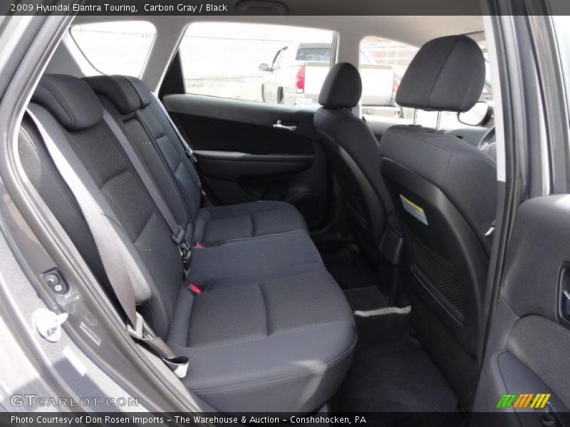  2009 Elantra Touring Black Interior