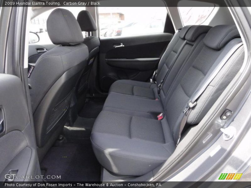  2009 Elantra Touring Black Interior