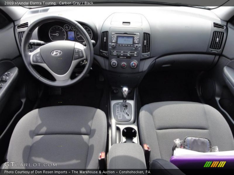 Dashboard of 2009 Elantra Touring