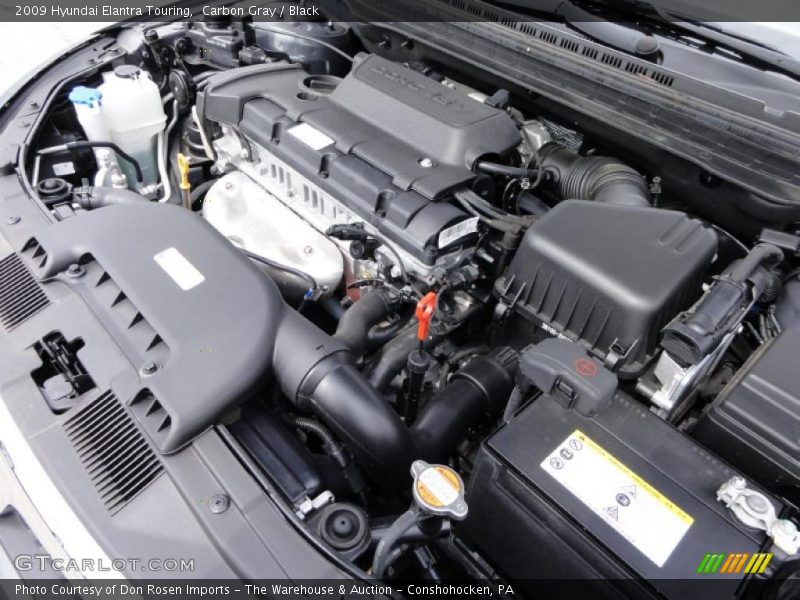  2009 Elantra Touring Engine - 2.0 Liter DOHC 16-Valve CVVT 4 Cylinder
