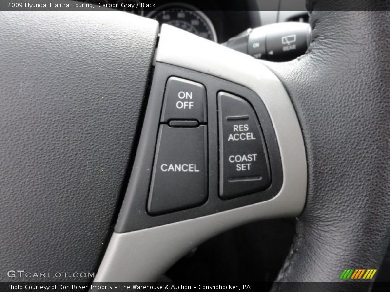 Controls of 2009 Elantra Touring