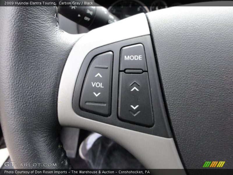 Controls of 2009 Elantra Touring