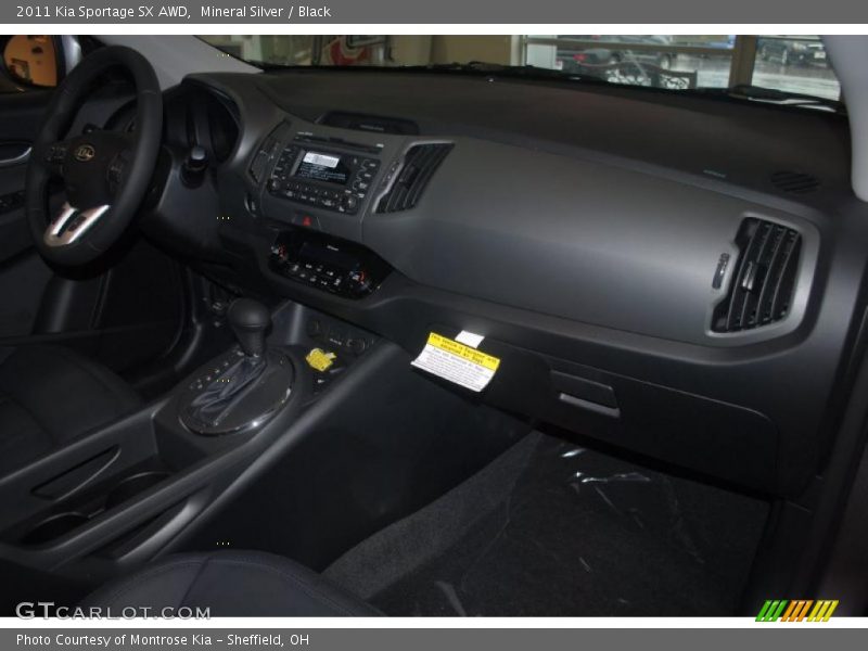 Mineral Silver / Black 2011 Kia Sportage SX AWD